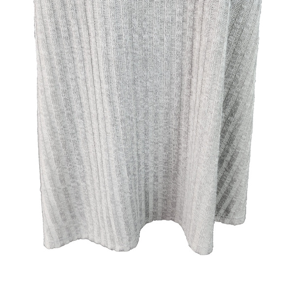 NWT Taylor & Sage Womens XL Sleeveless Ribbed Knit Pullover Top Gray Boho Shirt - Picture 5 of 13